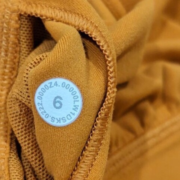 Lululemon Align Nulu Bodysuit in Autumn Orange Size 6 - Picture 7 of 10